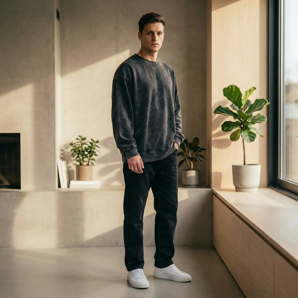 The Obsidian Oversized Sweatshirt
